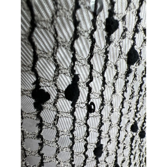 Joseph Ribkoff Open Mesh Overlay Top, Size 6 - Picture 8 of 9